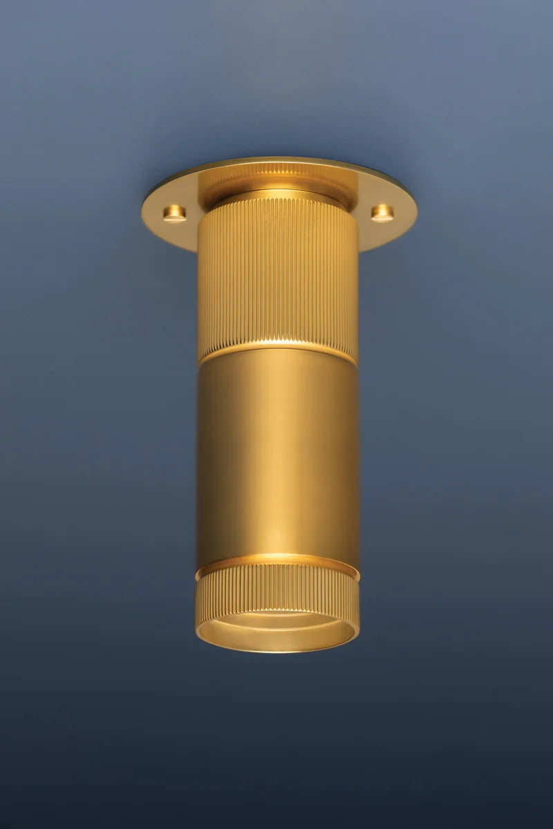 HUDSON VALLEY LIGHTING | DIGHTON FLUSHMOUNT - AGED BRASS | $294.00