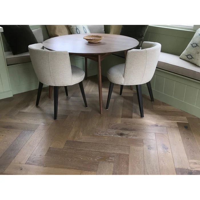 DUCHATEAU HERRINGBONE ENGINEERED HARDWOOD - FABER | $19.58 / SF