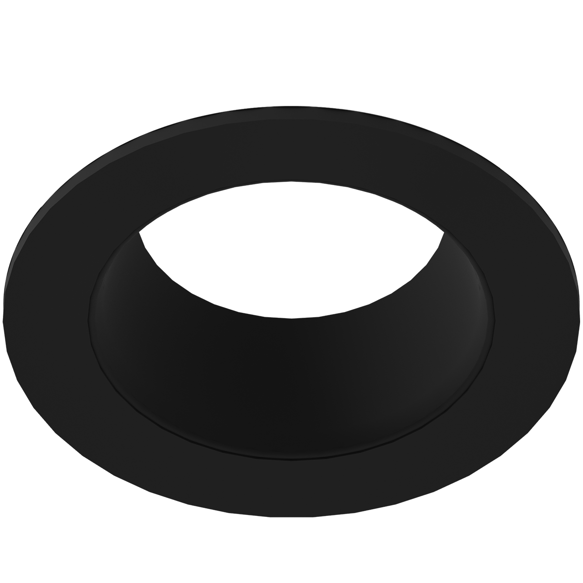 HUDSON VALLEY LIGHTING | ECO DOWNLIGHT 3" STANDARD ROUND TRIM - BLACK | $198.00