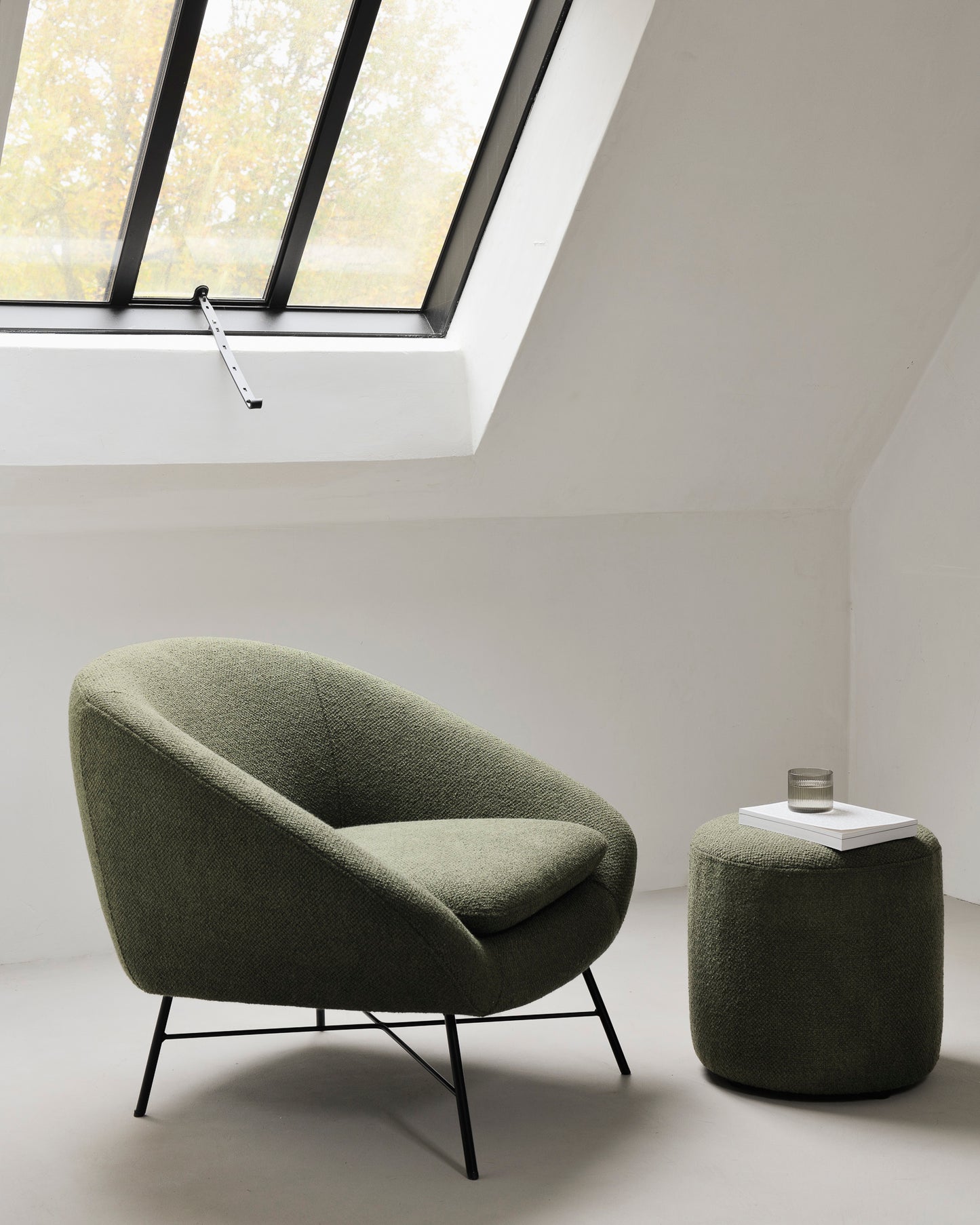 ETHNICRAFT BARROW LOUNGE CHAIR - PINE GREEN | $1,649.00