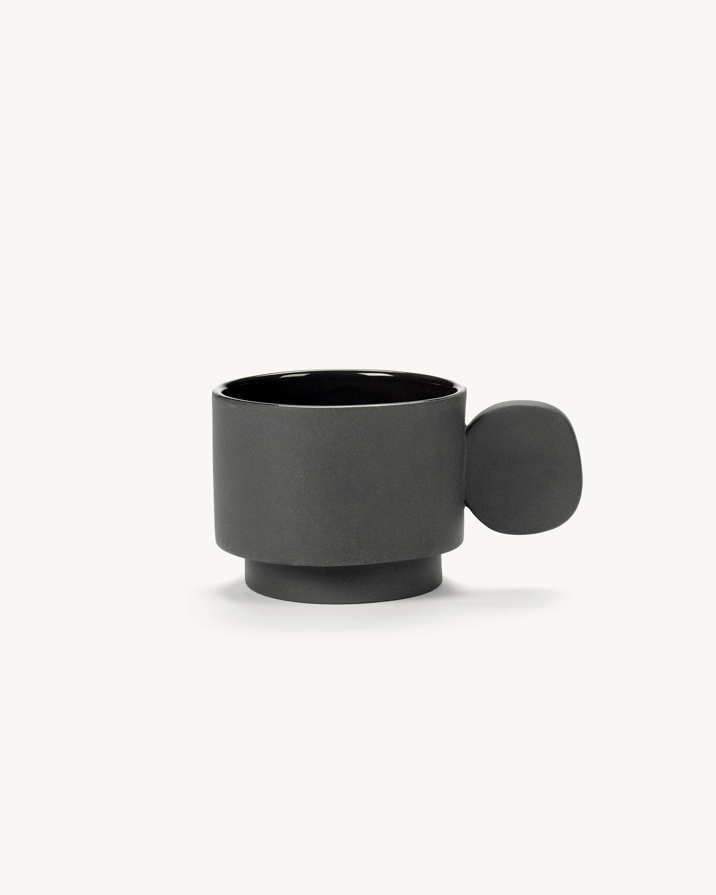 Valerie Objects Inner Circle Cup, grey by Maarten Baas - $24.00