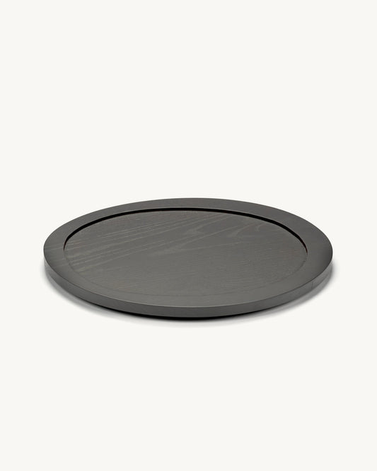 Valerie Objects Inner Circle Tray Large, grey by Maarten Baas - $158.00