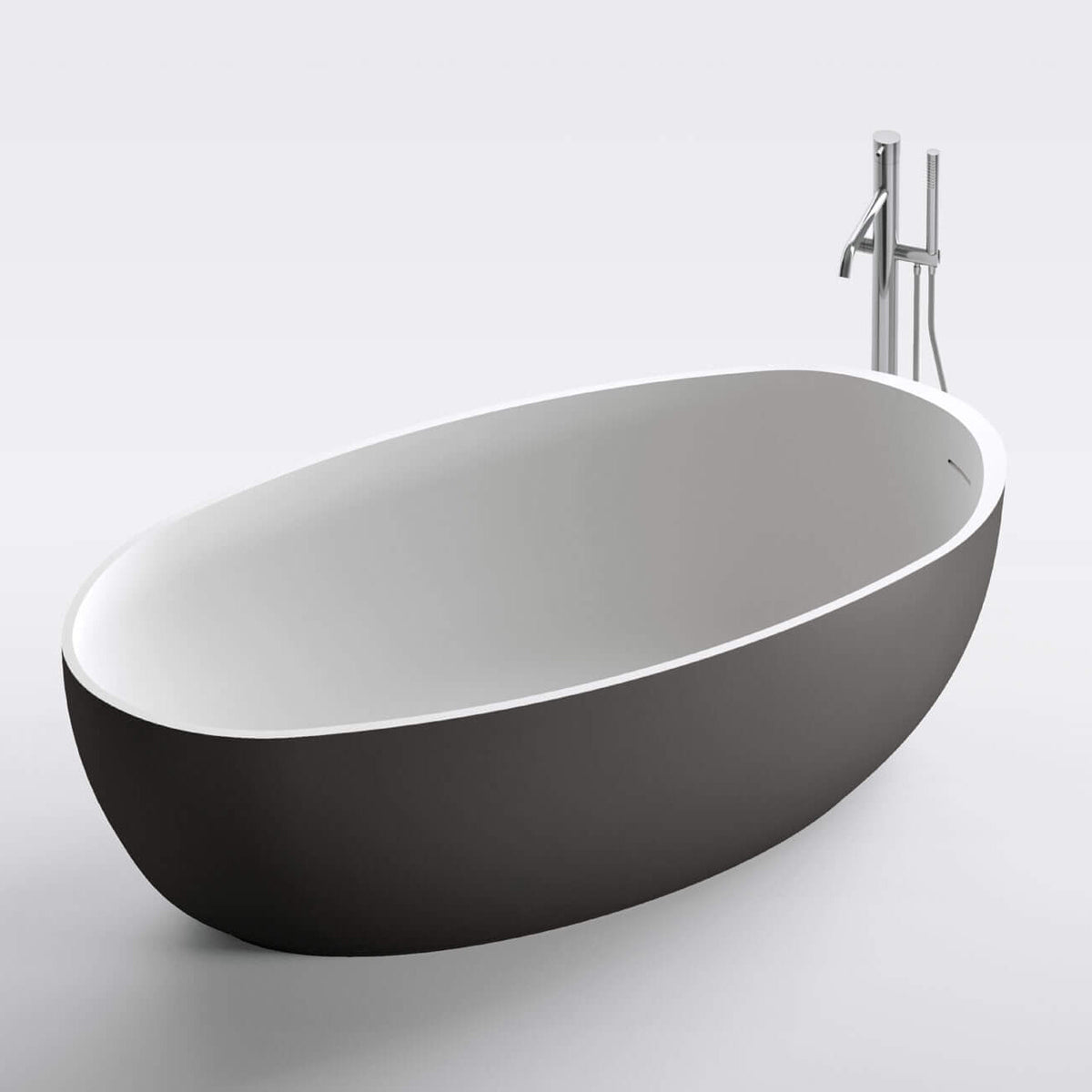 NOORTH Oval freestanding bathtub detail