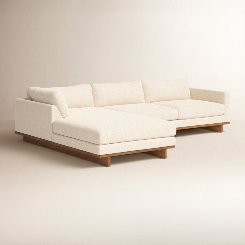 Four Hands Everly Chaise Sectional detail