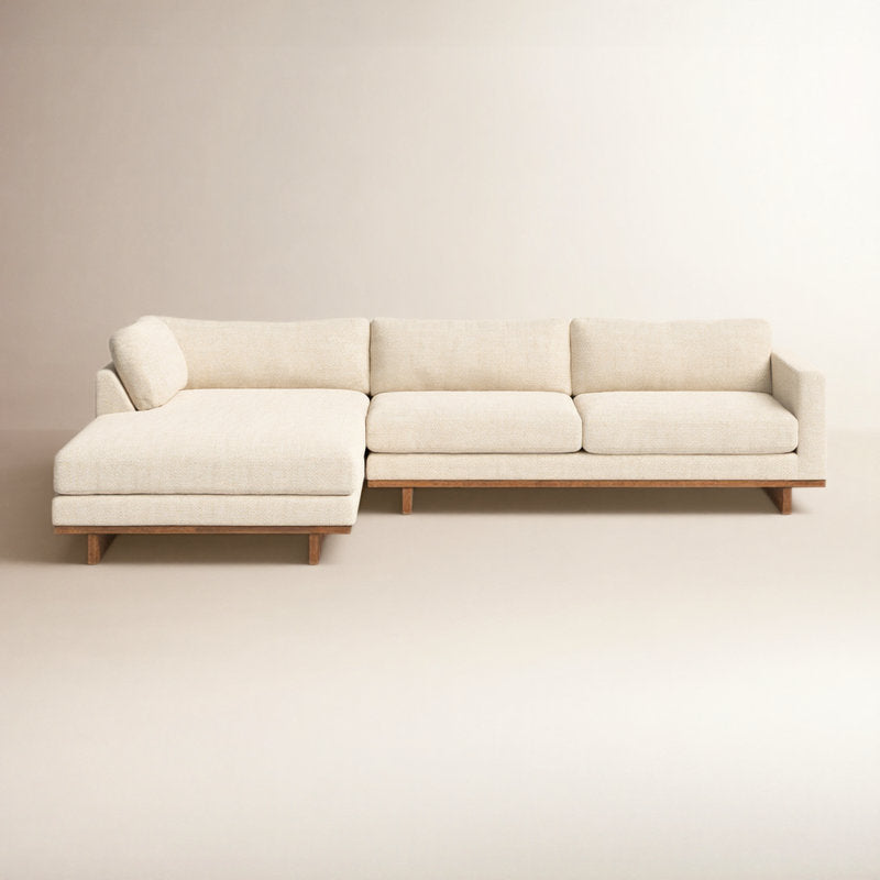 Four Hands Everly Chaise Sectional detail