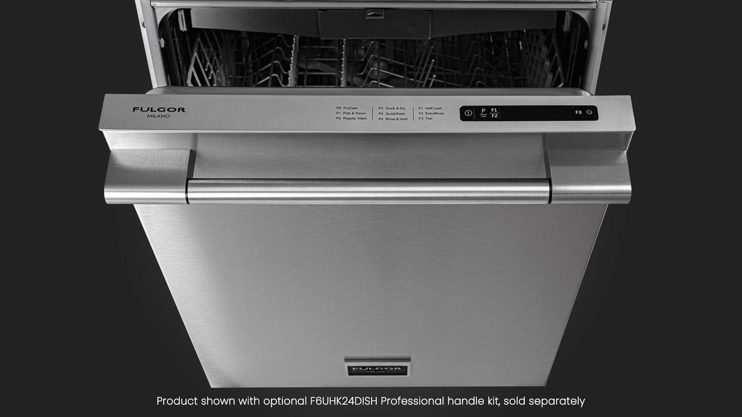 FULGOR MILANO | 24 Inch Fully Integrated Built-In Dishwasher - $1,149.00