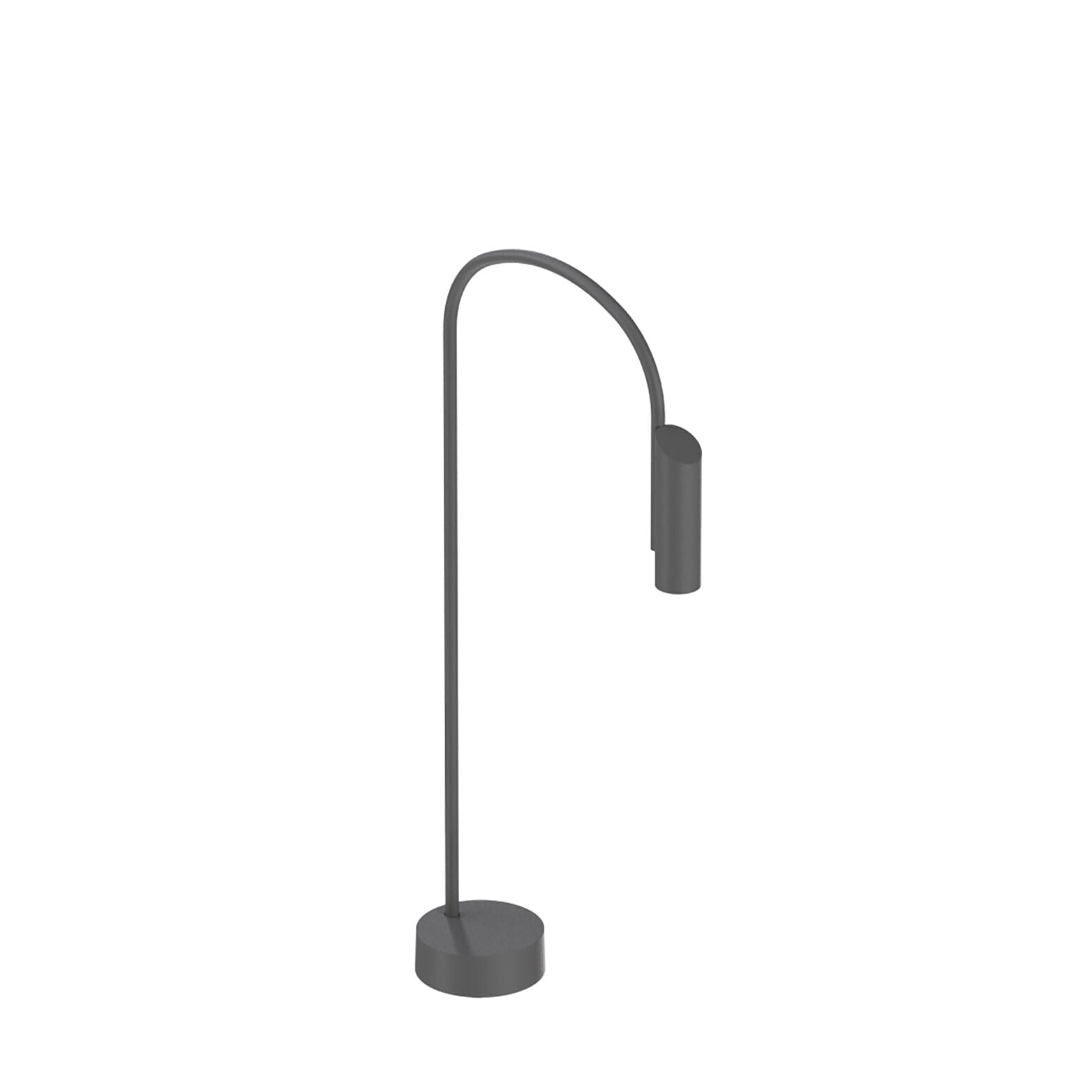FLOS Caule Bollard Outdoor Lamp, Anthracite finish