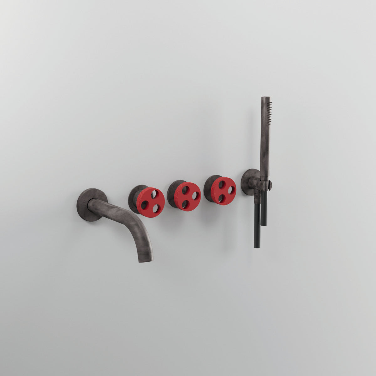 Bongio Bowling Built-in Bath and Shower Mixer