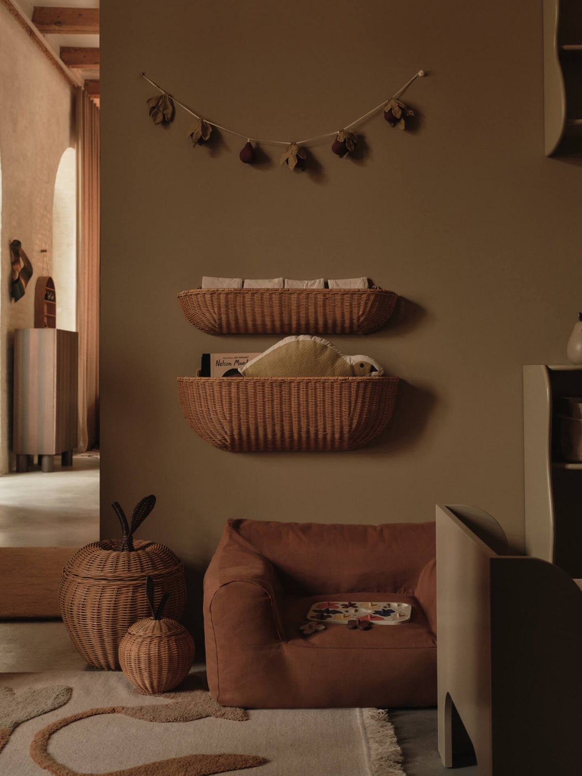 Ferm Living Braided Wall Pocket additional view