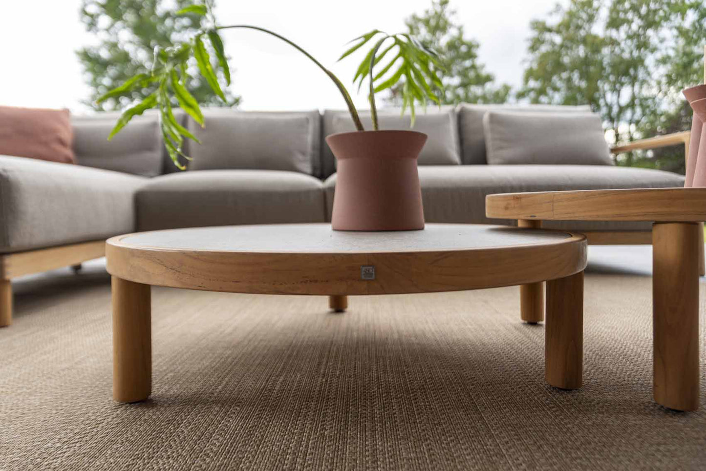 4 SEASONS OUTDOOR | FINN CERAMIC COFFEE TABLE 33.5" | $1,862.00