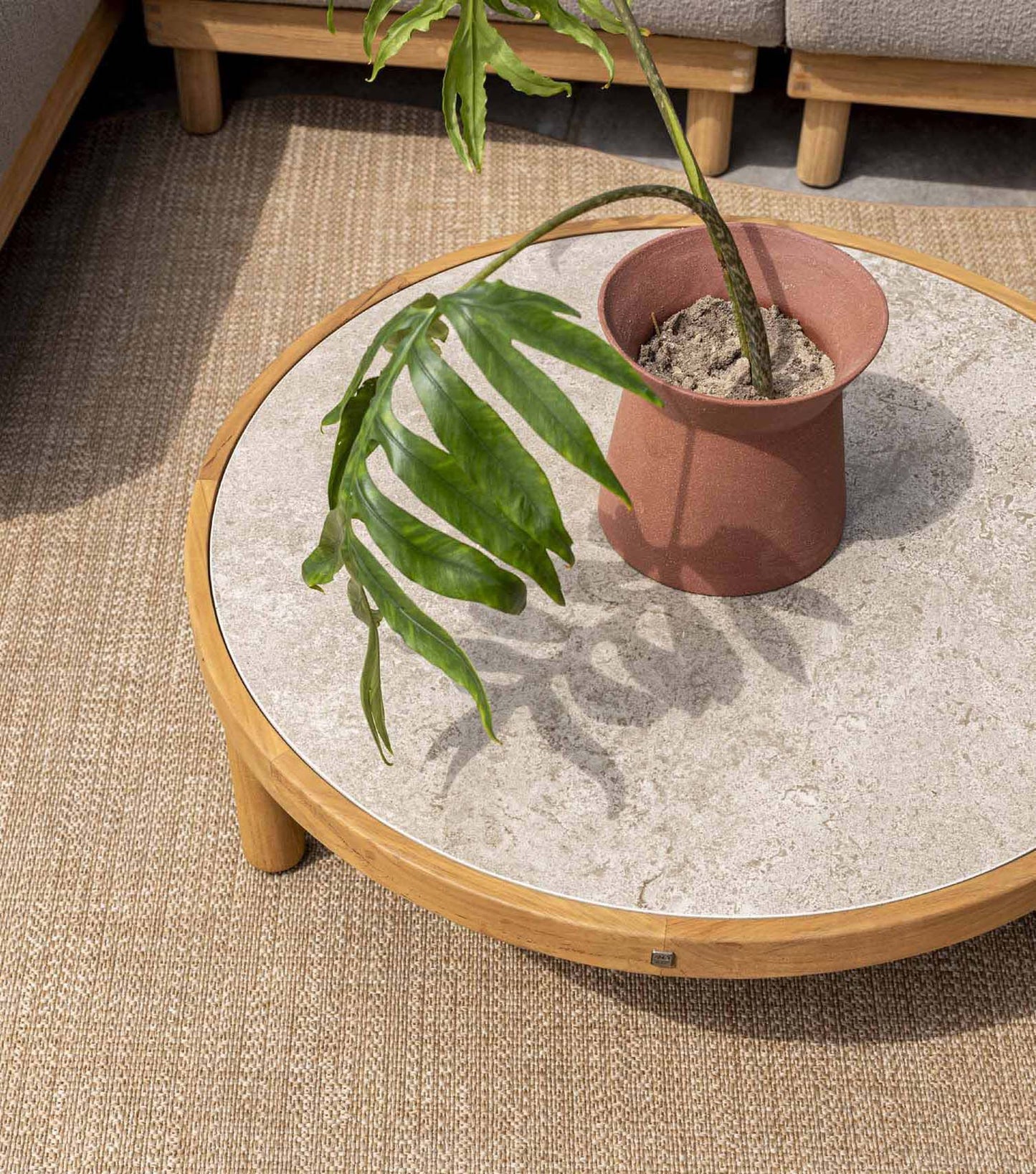 4 SEASONS OUTDOOR | FINN CERAMIC COFFEE TABLE 33.5" | $1,862.00