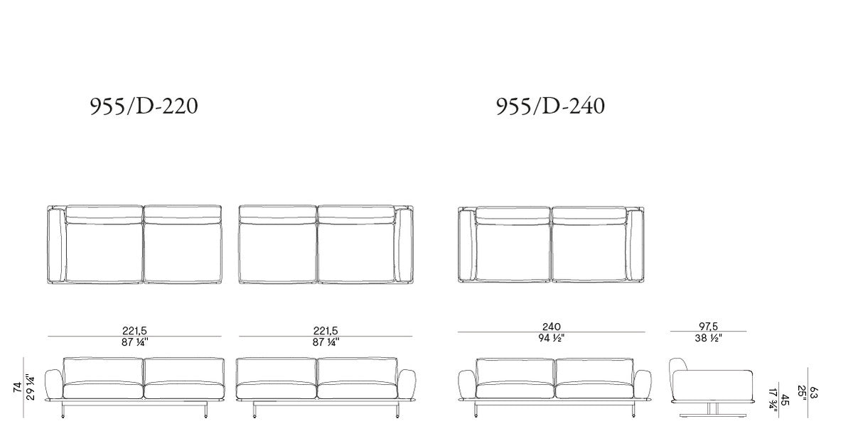 POTOCCO | Graphic Sofa