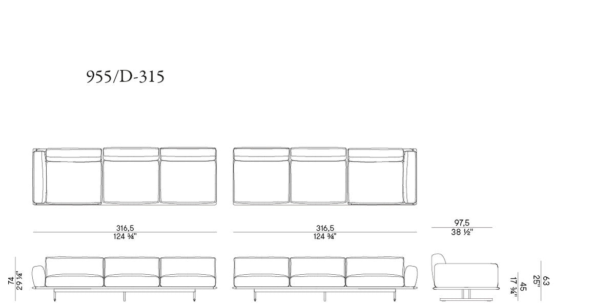 POTOCCO | Graphic Sofa