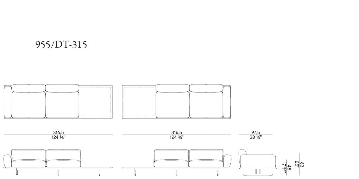 POTOCCO | Graphic Sofa