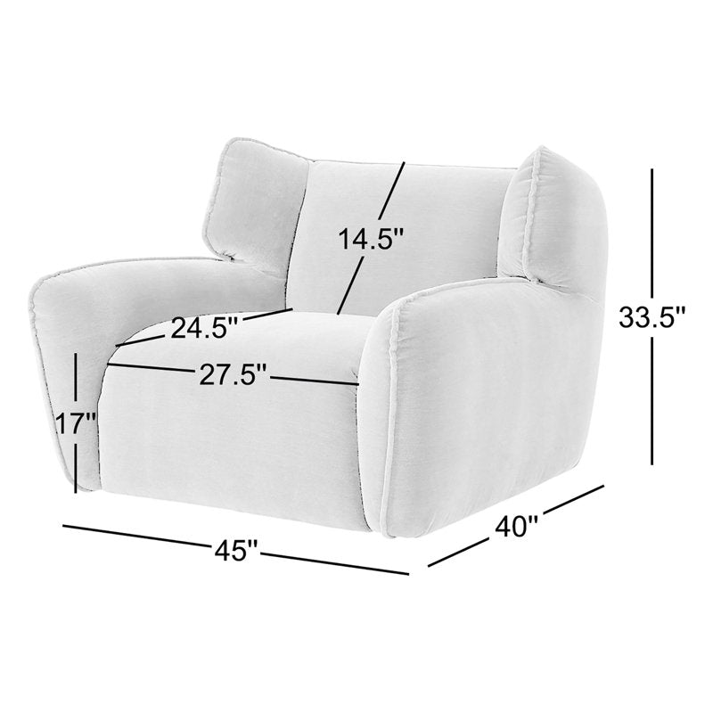 Four Hands Garland Swivel Club Chair