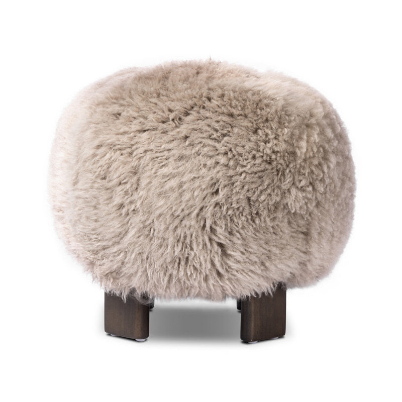 Genna Round Ottoman by Four Hands