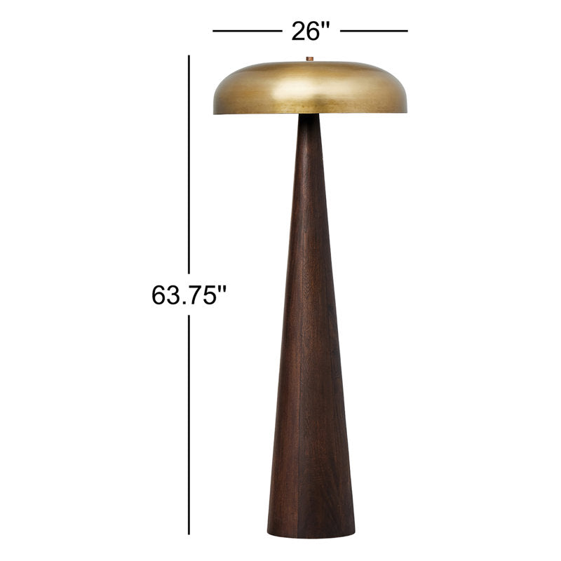 Four Hands Griffin Floor Lamp detail