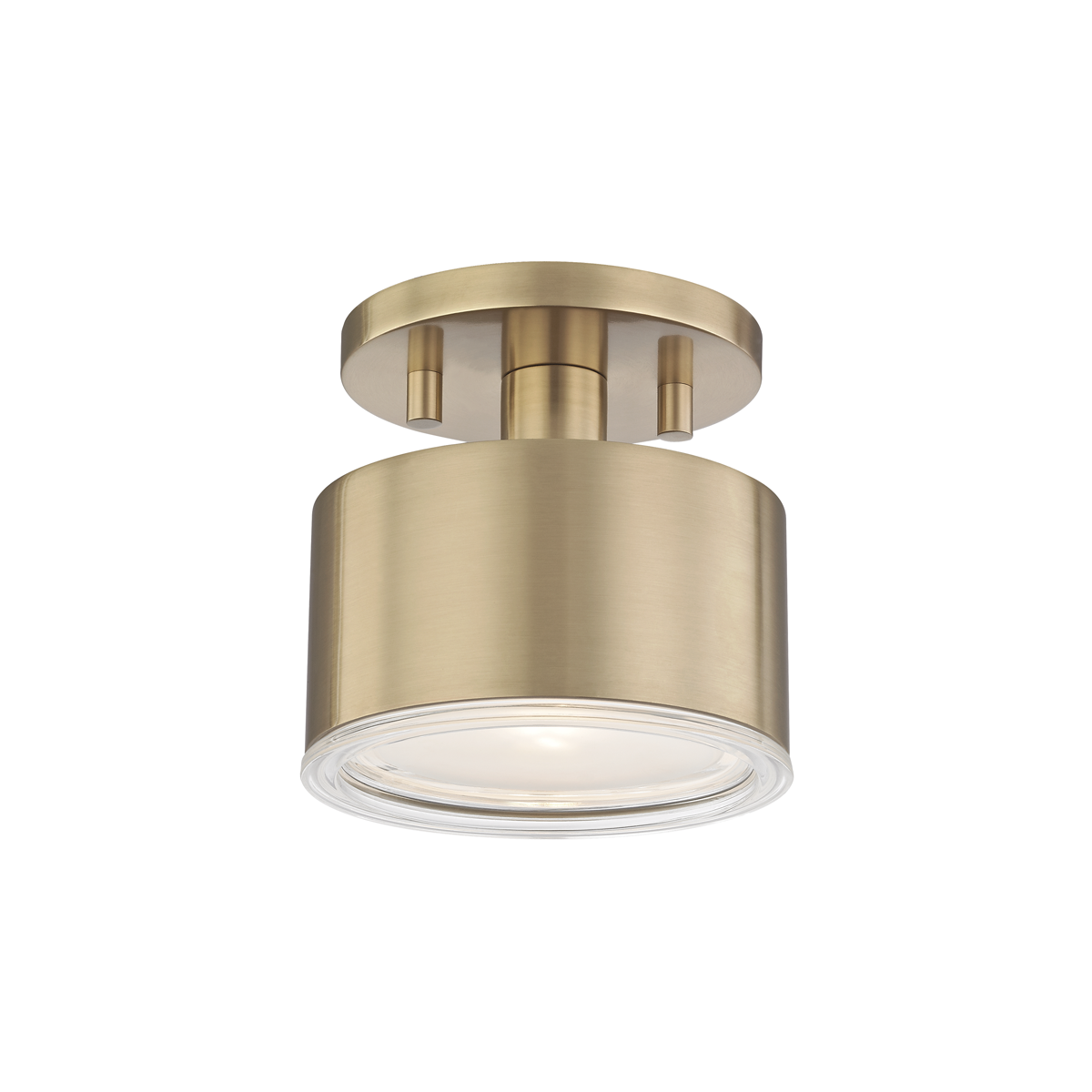HUDSON VALLEY LIGHTING | NORA FLUSHMOUNT - DISTRESSED BRONZE | $308.00