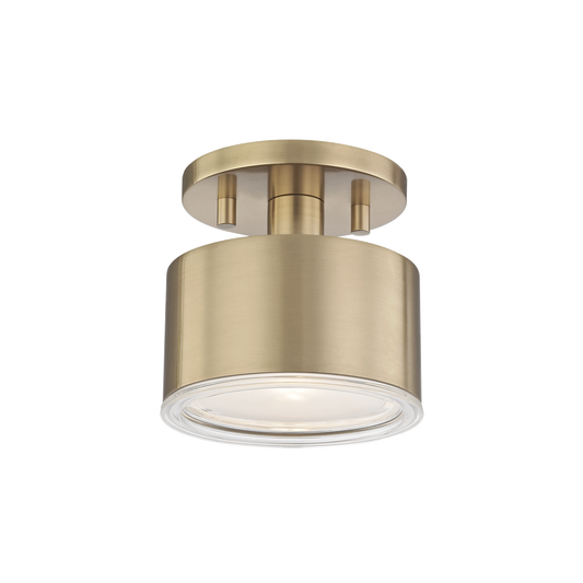 HUDSON VALLEY LIGHTING | NORA FLUSHMOUNT - DISTRESSED BRONZE | $308.00