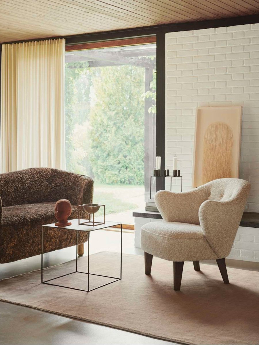 INGEBORG LOUNGE CHAIR, TEXTILE I $3,515.00 - $4,335.00