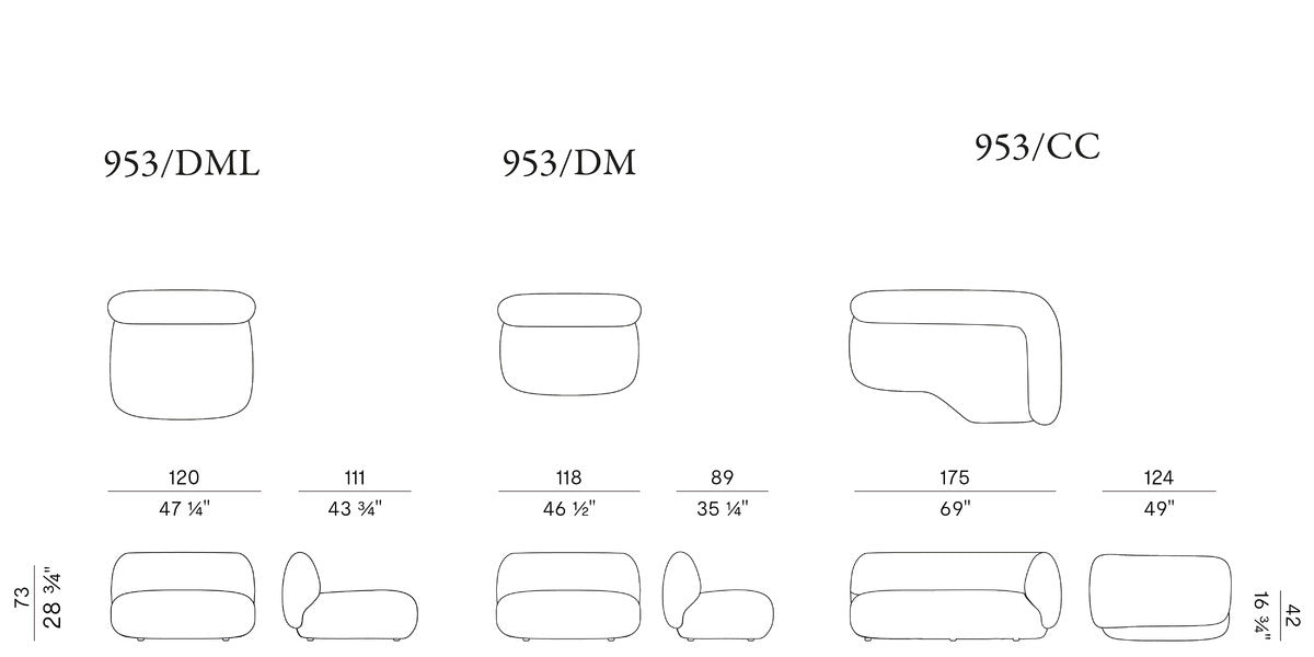 POTOCCO | Jade Sectional