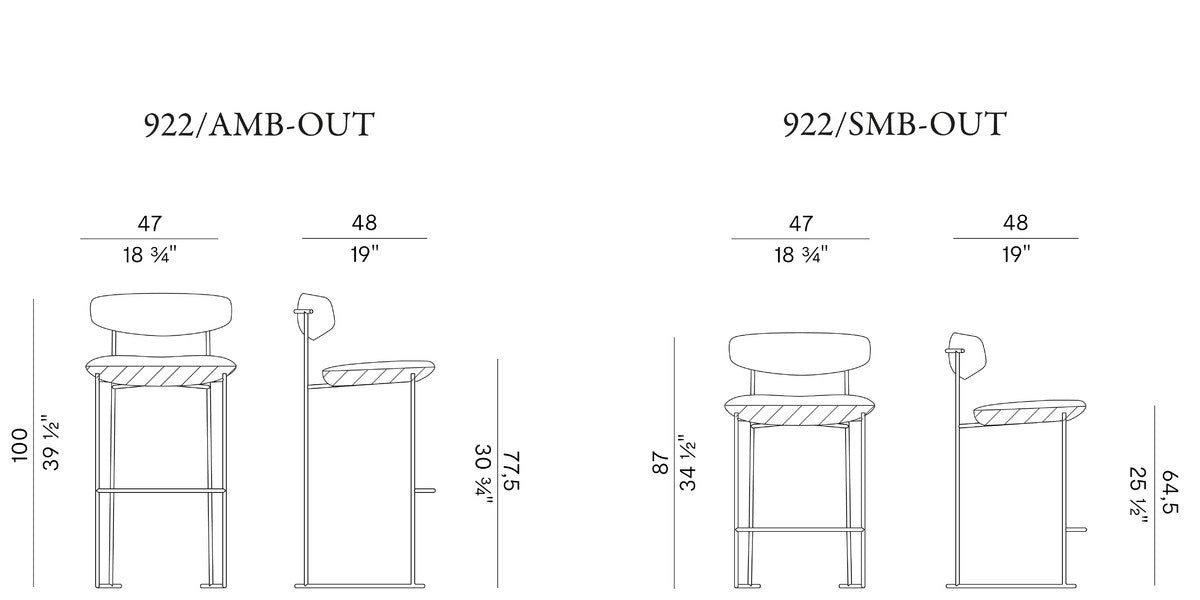 POTOCCO | Keel Light Stool