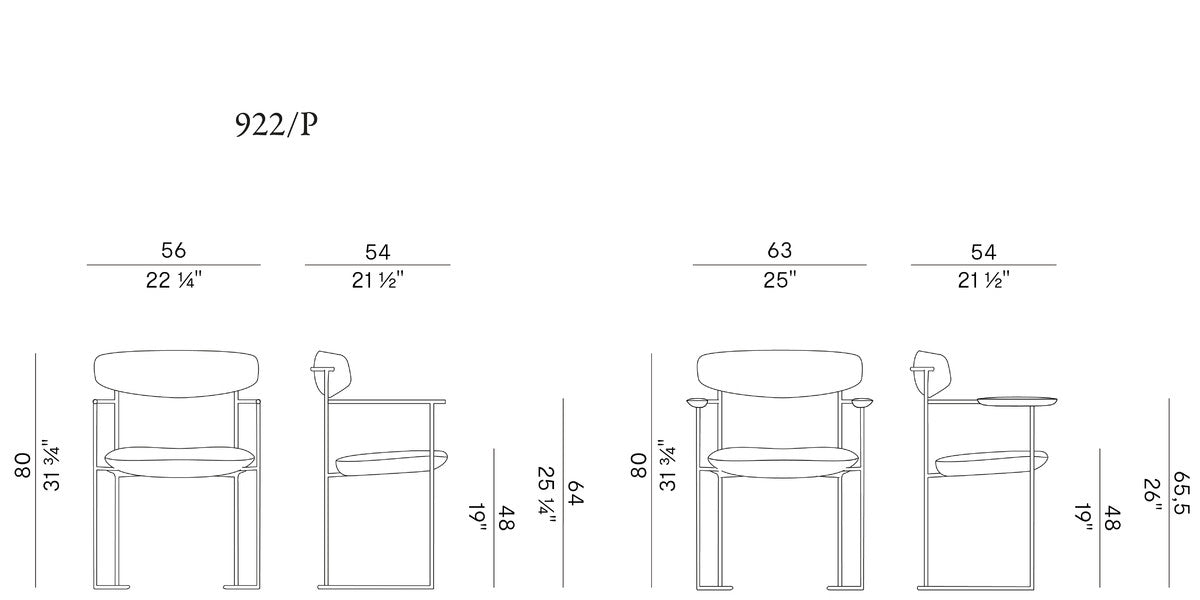 POTOCCO | Keel Dining Chair