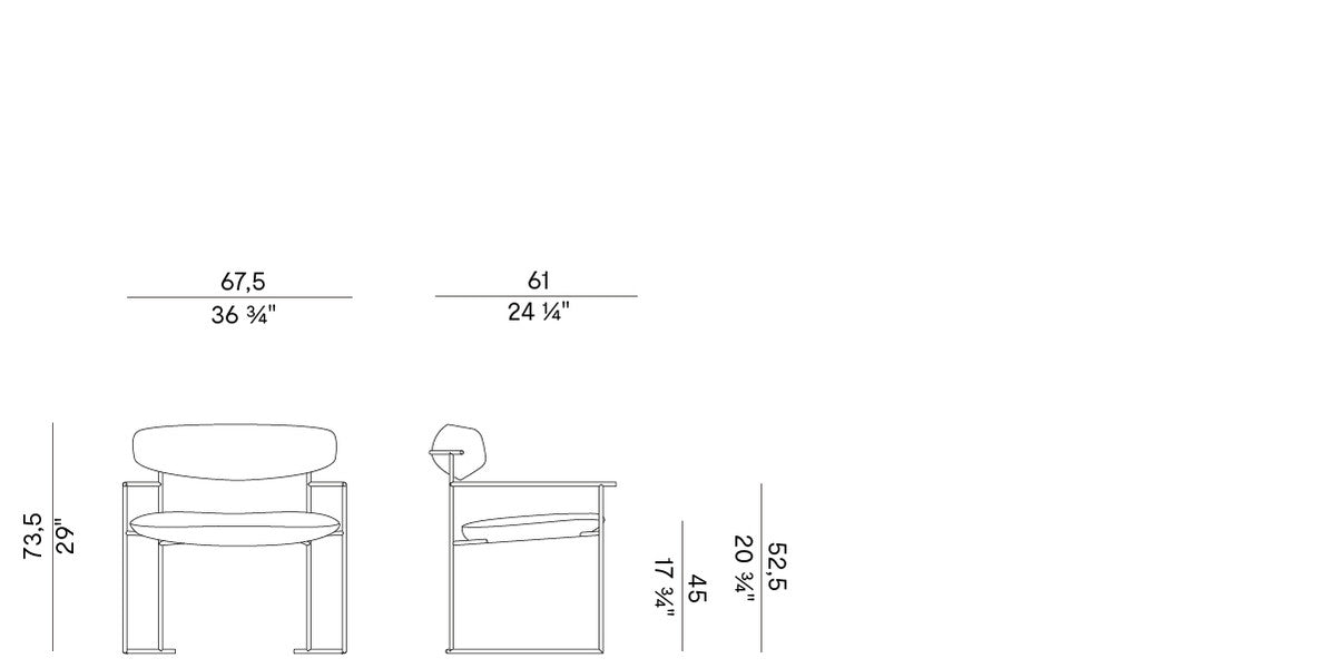 POTOCCO | Keel Armchair