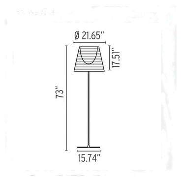 FLOS | KTRIPE F3 FLOOR LAMP LIGHT | $2,428.00 - $2,728.00