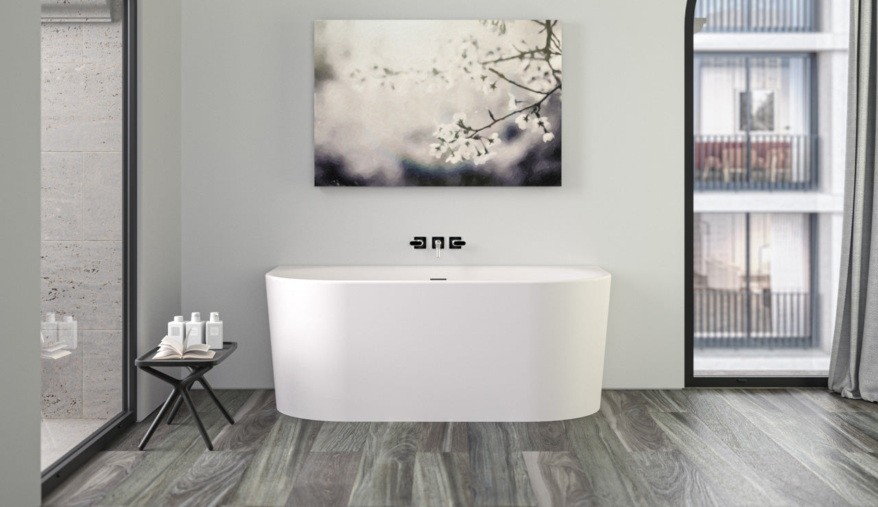 FRESH XS WALL ACRYLIC BATH TUB | PIETRA CASA BRAND | $8,215.02