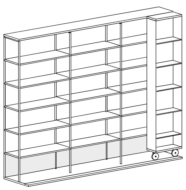 LITERATURA SELECTION l Bookcase by PUNT - ($3,830.00-$8,980.00)
