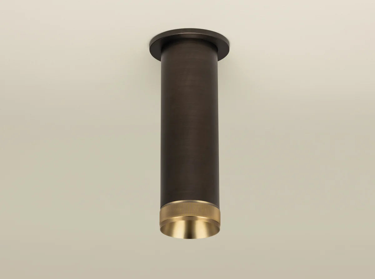 HUDSON VALLEY LIGHTING | LUXE 3" FLUSHMOUNT - DISTRESSED BRONZE | $504.00