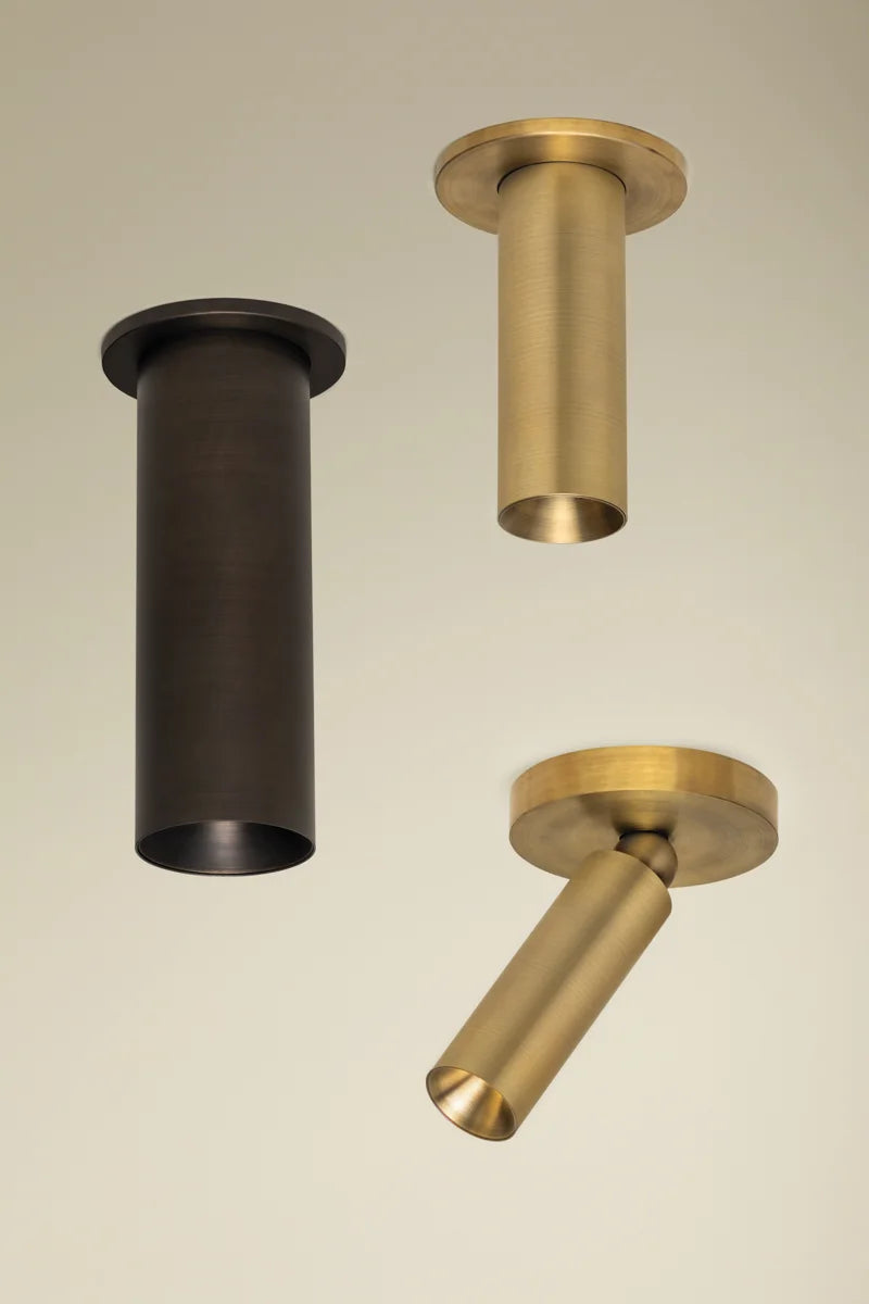 HUDSON VALLEY LIGHTING | LUXE 2" FLUSHMOUNT - PATINA BRASS | $442.00