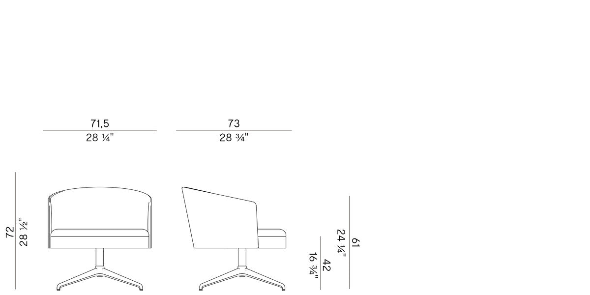 POTOCCO | Lena Armchair