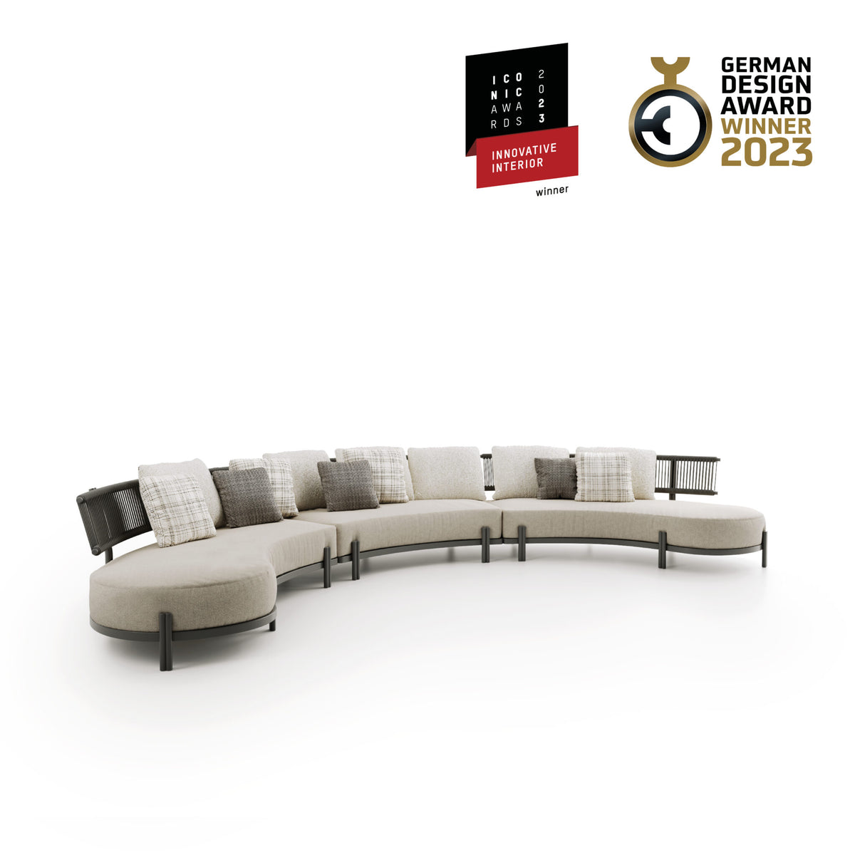 Atmosphera Loto Sofa - studio shot 2