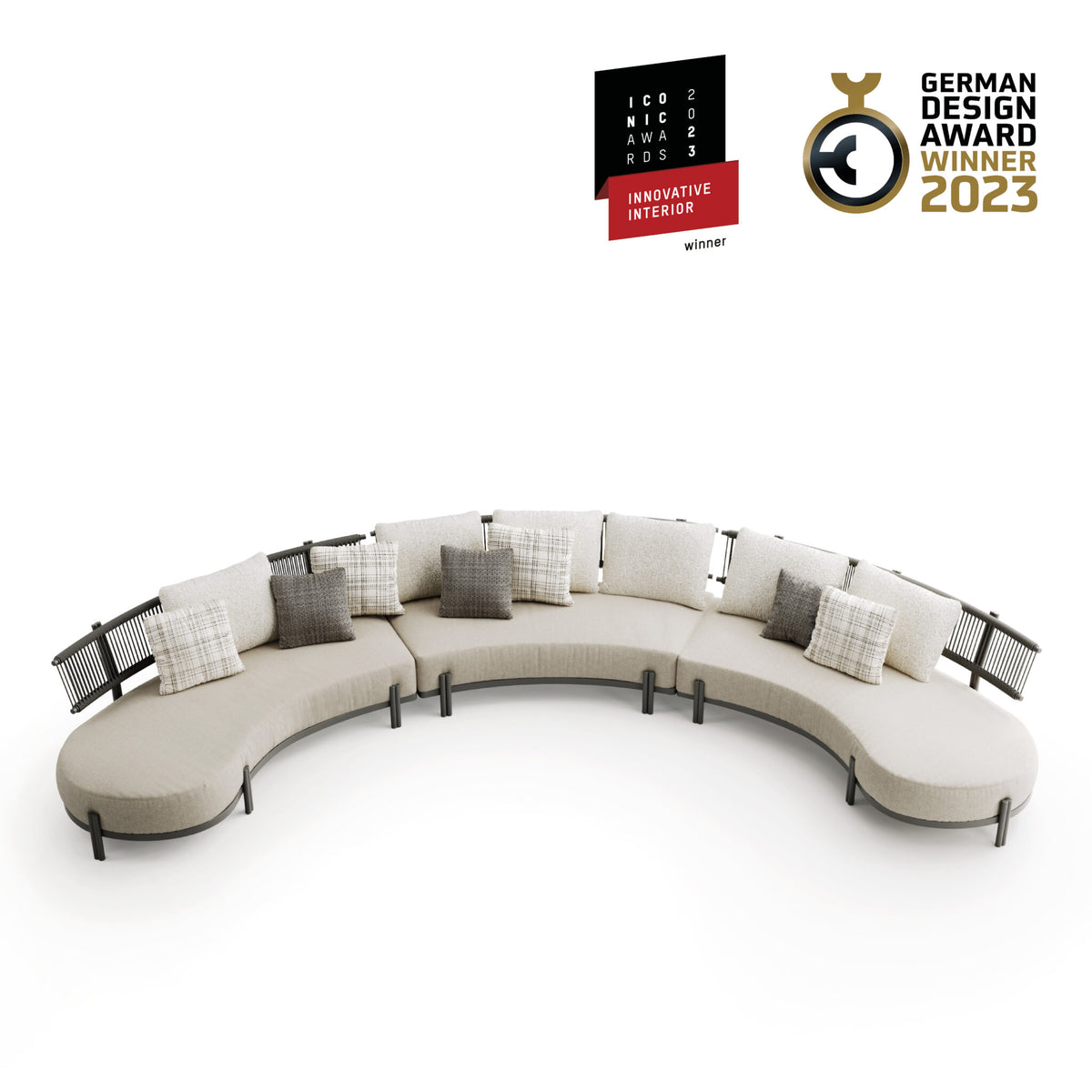 Atmosphera Loto Sofa - studio shot 3
