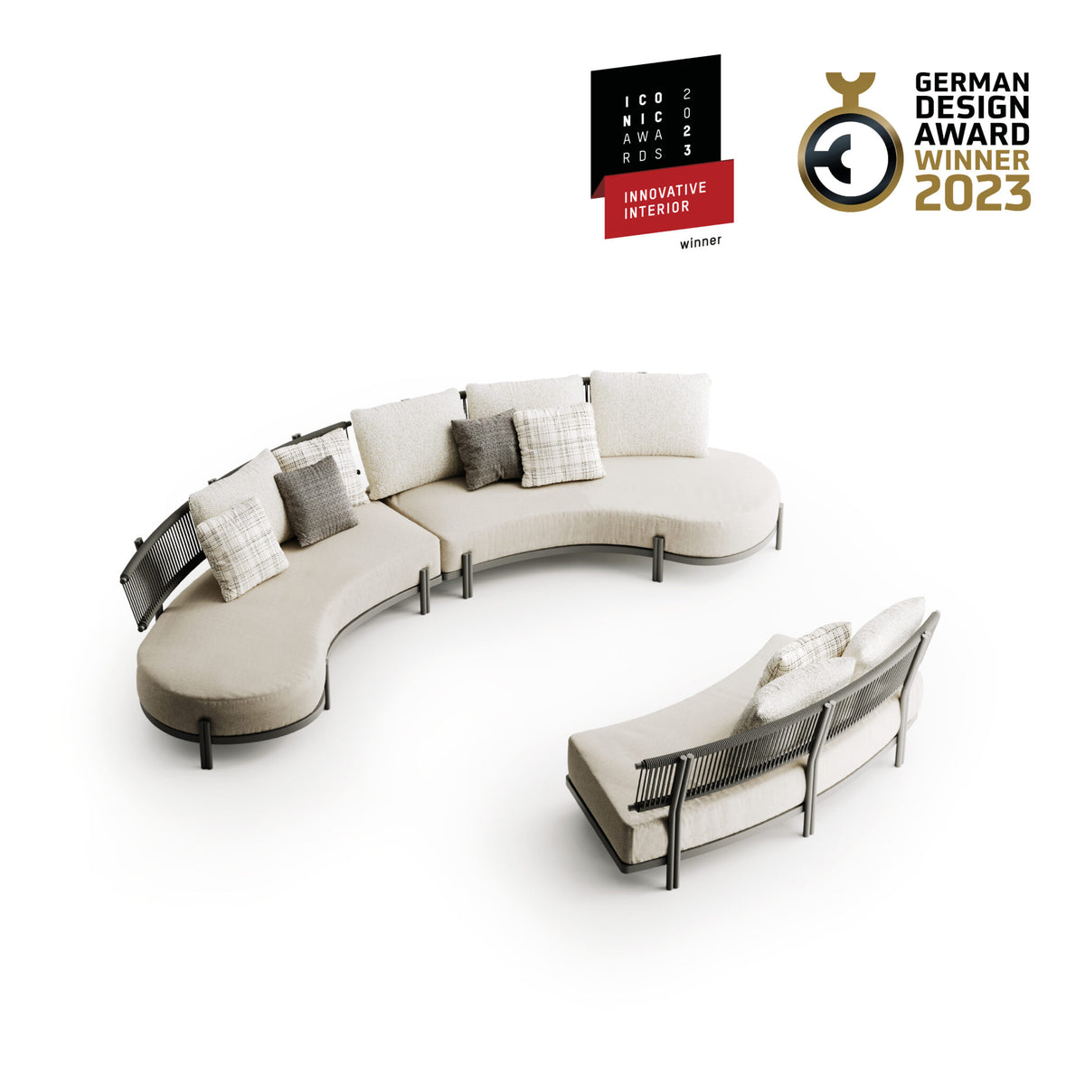 Atmosphera Loto Sofa - studio shot 5
