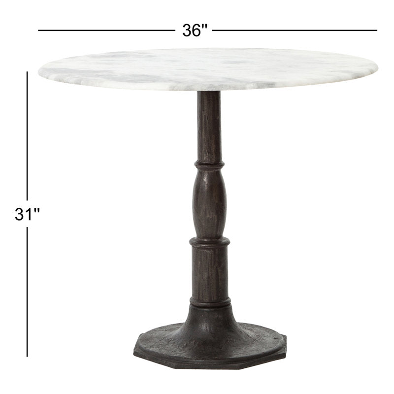 FOUR HANDS | Lucy Round Marble Dining Table | $1,199
