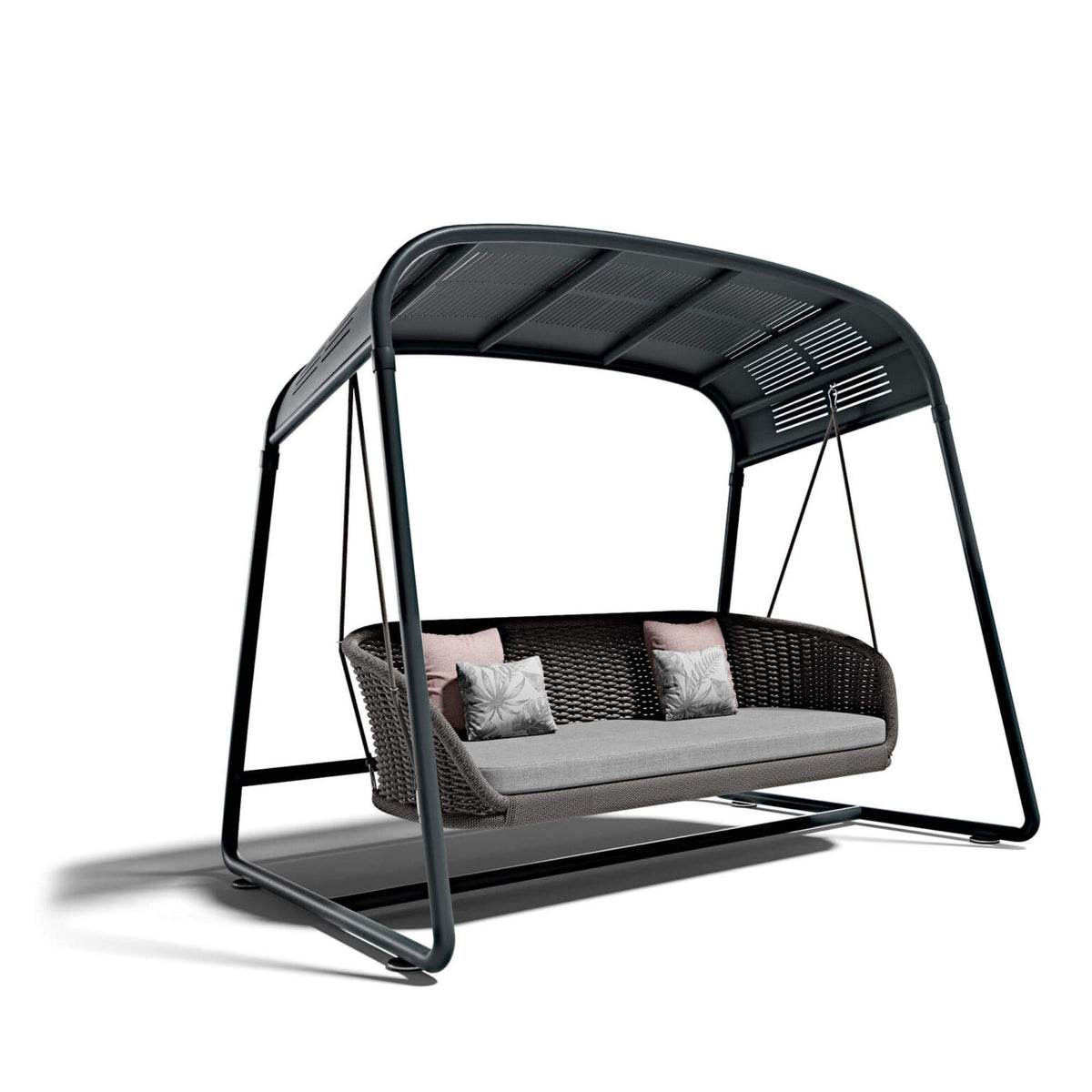 Atmosphera Ludo L5 Rocking Sofa with Stand - studio shot 2