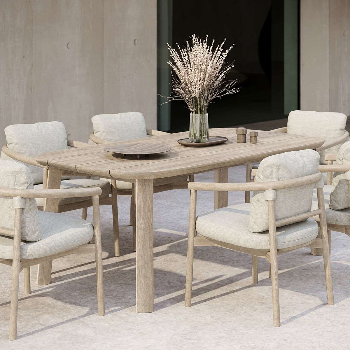 Lyora Dining Table For 6