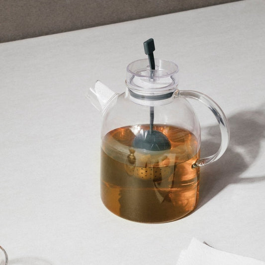 Kettle Glass Teapot