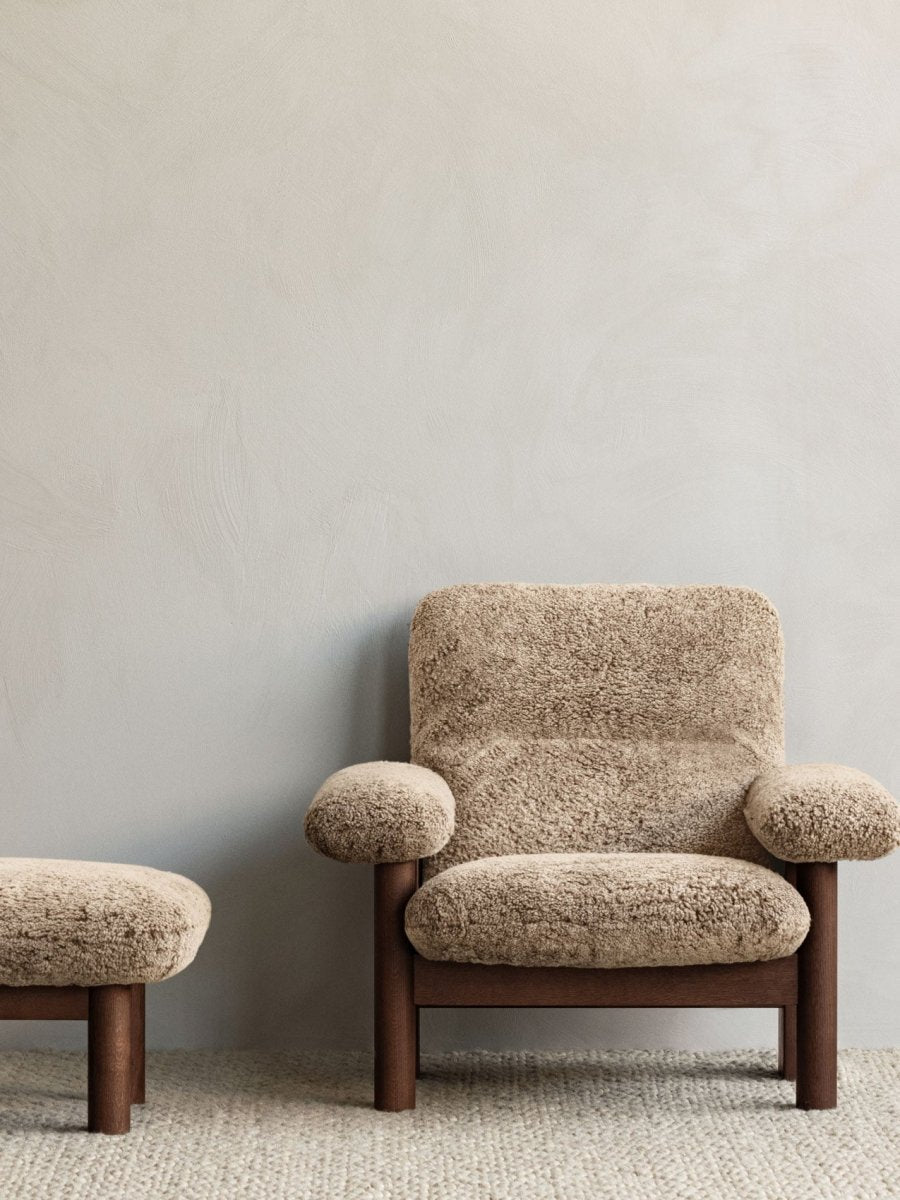 Brasilia Lounge Chair, Sheepskin
