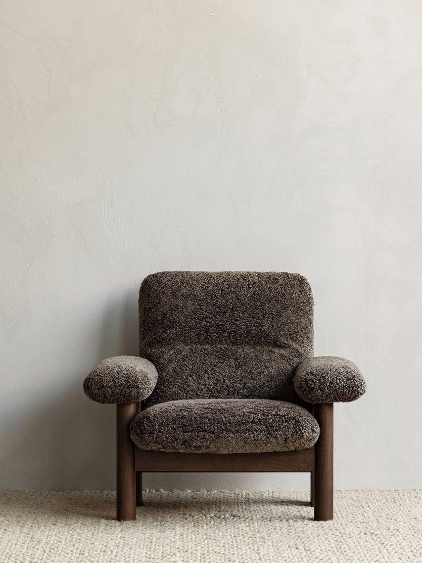 Brasilia Lounge Chair, Sheepskin