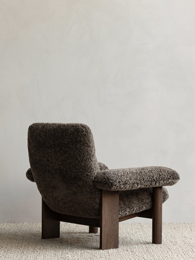 Brasilia Lounge Chair, Sheepskin