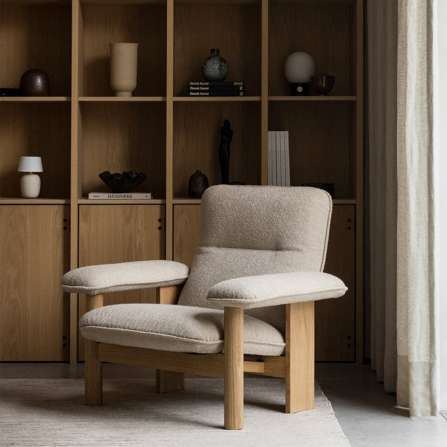 Brasilia Lounge Chair, Textile