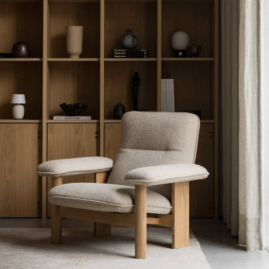 Brasilia Lounge Chair, Textile