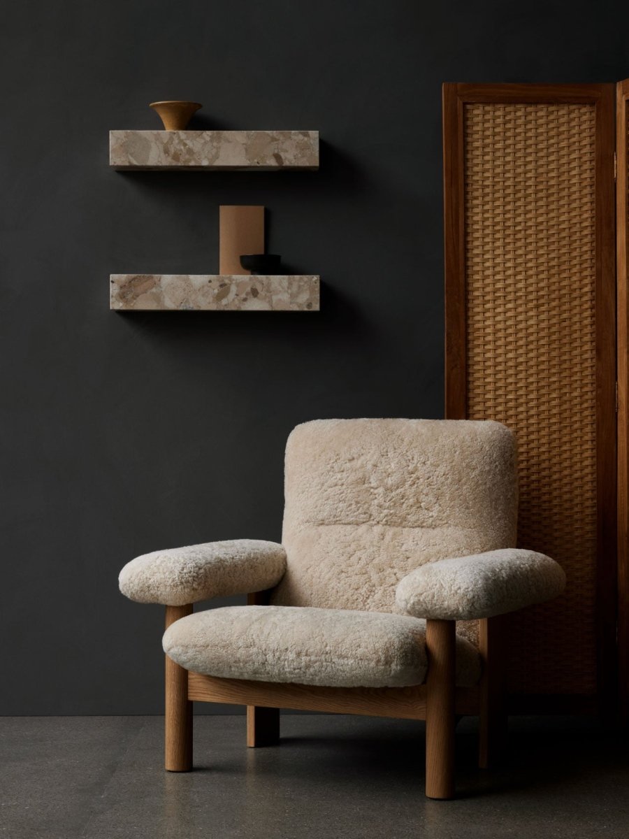 Brasilia Lounge Chair, Sheepskin