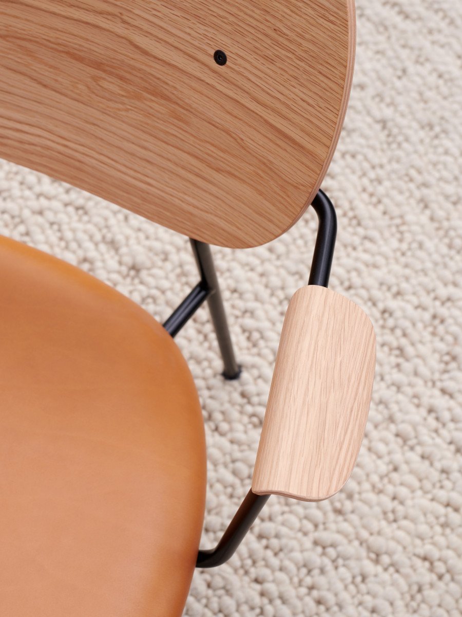 CO LOUNGE CHAIR, PARTIALLY UPHOLSTERED I $1,255.00 - $1,505.00