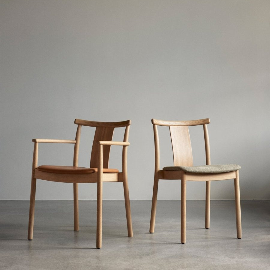 MERKUR DINING CHAIR, WITH ARMREST I $1,105.00 - $1,435.00