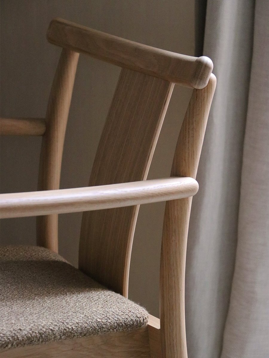 MERKUR DINING CHAIR, WITH ARMREST I $1,105.00 - $1,435.00